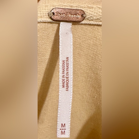 Free People Ruby Jacket in Mustard Seed. Oversized Shacket. Retail $128. SZ:M - Picture 5 of 8